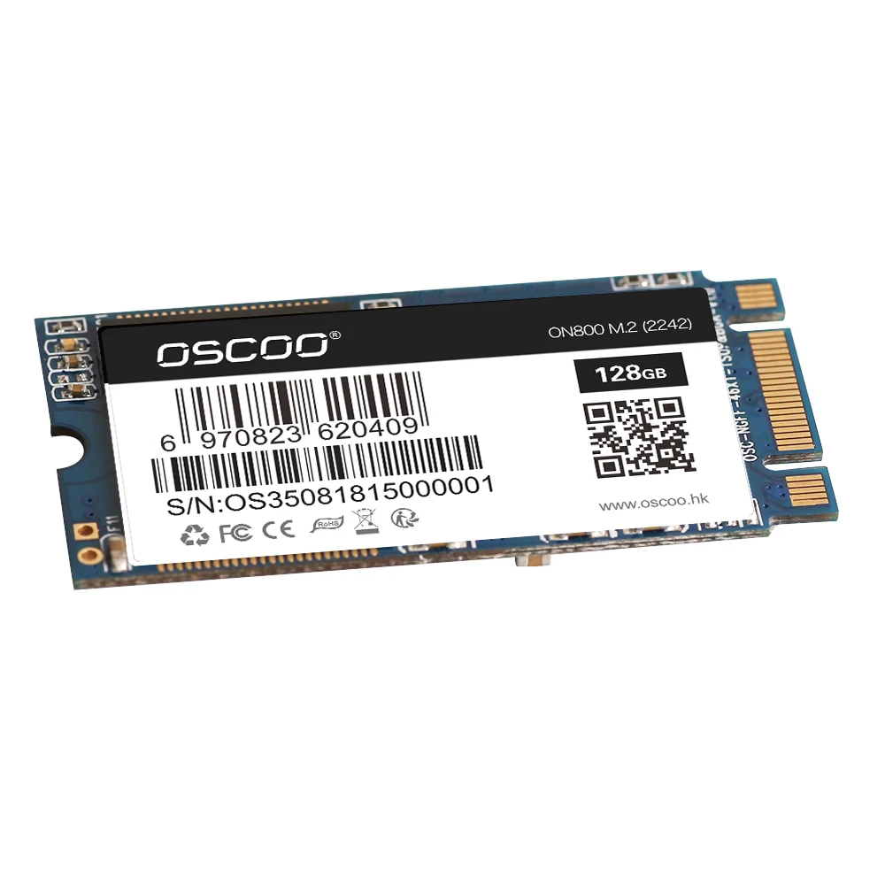 OSCOO SSD M2 NGFF/M.2 2242 ноутбук SSD 64 Гб 128 ГБ 256 ГБ твердотельный Диск высокоскоростной SATA3 m.2 ssd