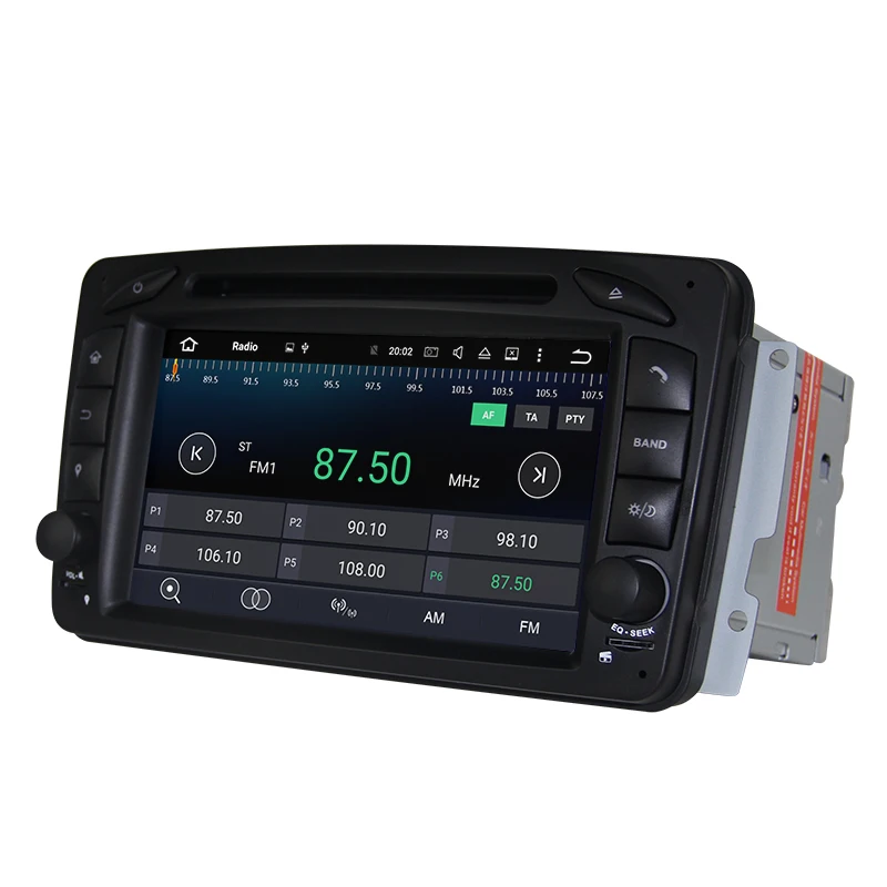 Discount Android6.0/2G RAM/32G ROM/8Core/2Din For Mercedes/Benz/W209/203 Car DVD Player GPS Multimedia Bluetooth WiFi 3G TV Fast Boot SD 4