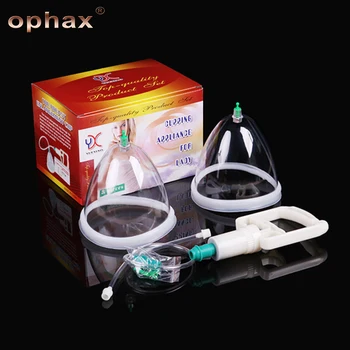 

OPHAX Breast Enlargement Massage Pump Vacuum Suction Cup For Women Breast Enhancement Enlarge Tools Cup Therapy Set