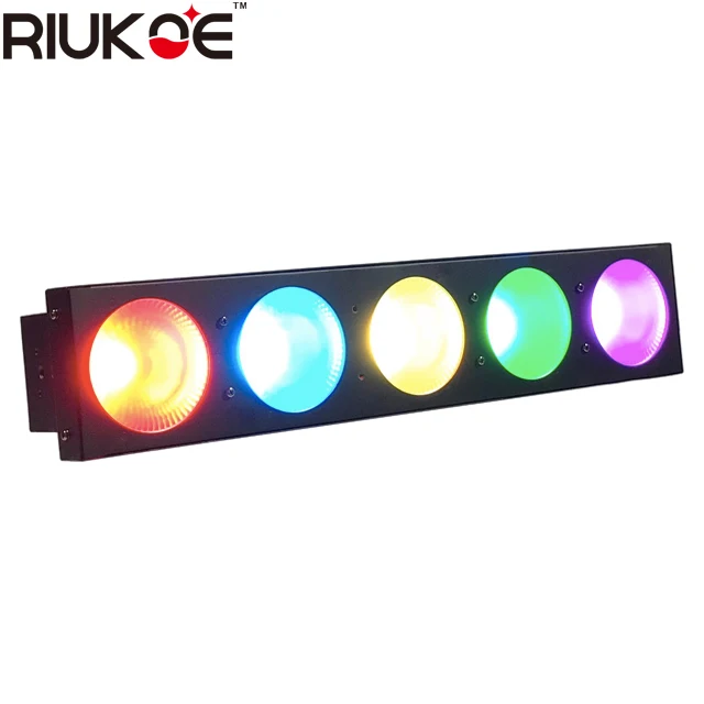Special Price RIUKOE 5pcs 10w led blinder eyes Stage led pixel blinder cob led matrix rgb 3in1