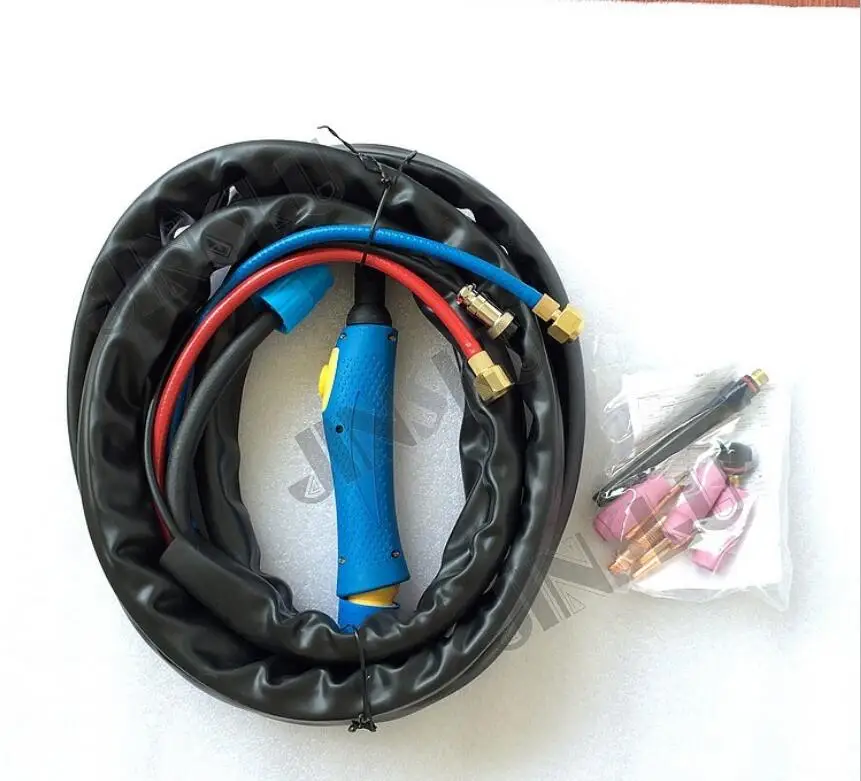 WP-18 TIG-18 аргонно-дуговой сварочный фонарь с водяным охлаждением, 4 метра