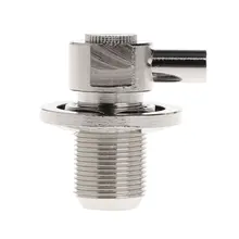 SO239 UHF Female Right Angle RF Connector For RG58 RG142 LMR195 Coaxial Cable J6PD