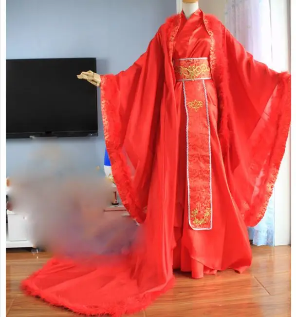 2 Disenos Hua Yijian Rojo Hombre Traje Hanfu De Boda Trajes Hanfu Porque Hua Cheng Wei Wuxian Xie Lian Anime Fundador De Diabolism Aliexpress