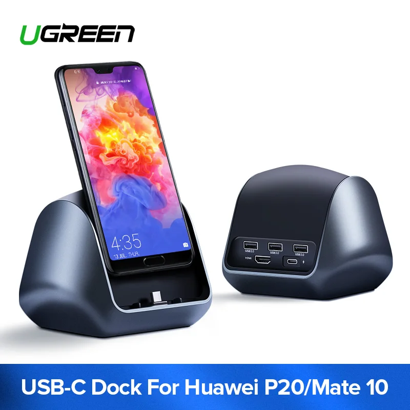 USB C концентратор Ugreen HDMI адаптер типа на 3 0 Для Huawei Mate 20/10/10 Pro P20/P20 док станция