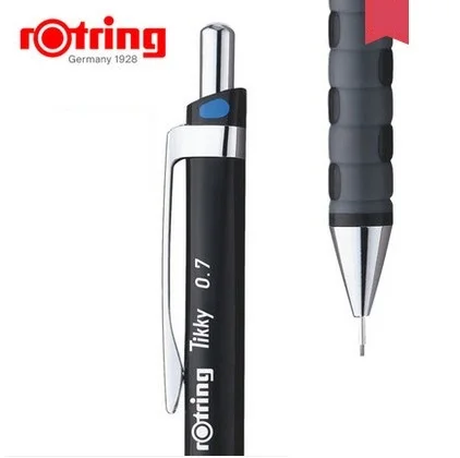 Механический карандаш Rotring 1,0 мм/0,7 мм 0,5 мм/0,35 мм Tikky красный черный синий белый Plactis ручка держатель автоматический карандаш дизайн ручка