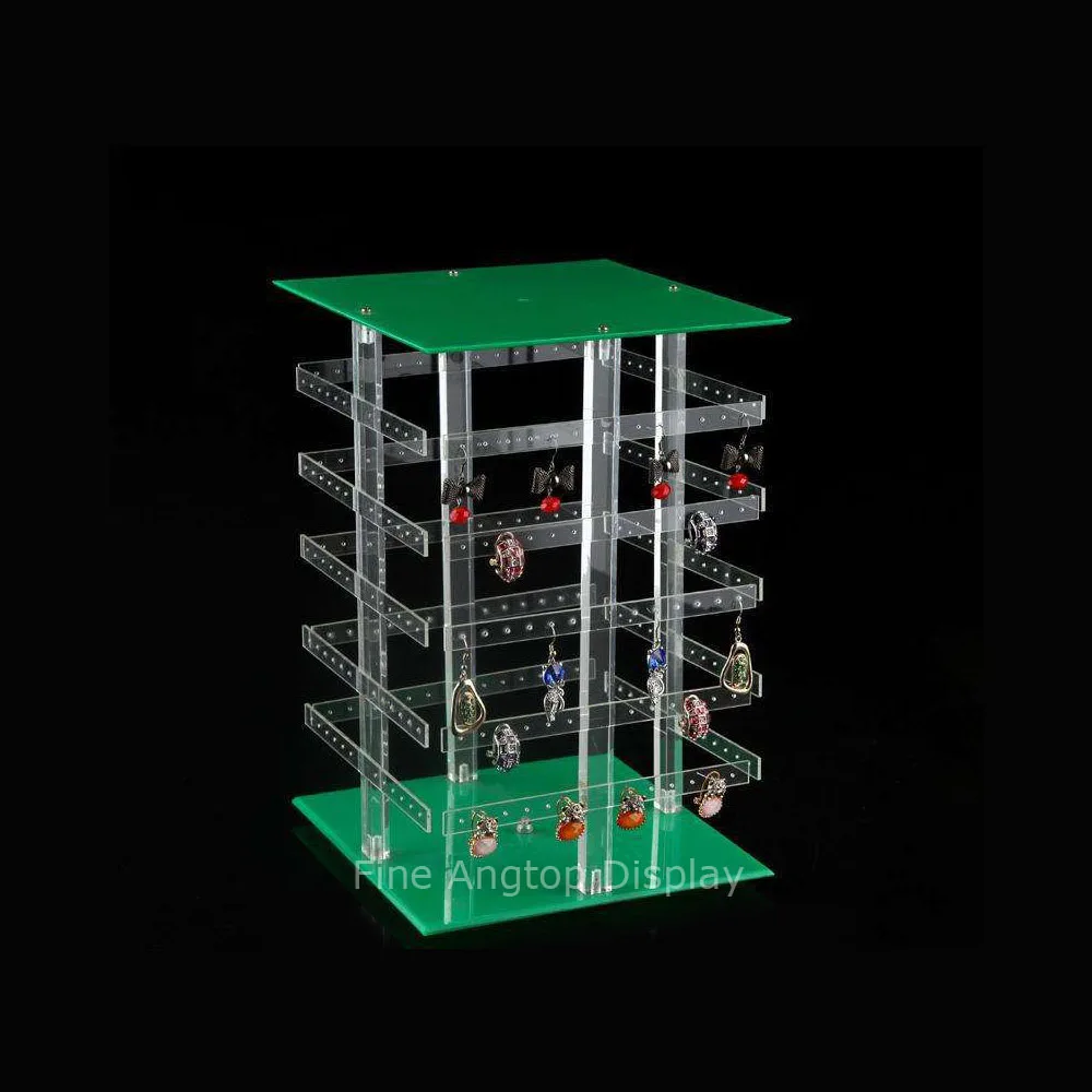 Acrylic Earring Display Stand Hanger Stud Jewelry Holder Accessories