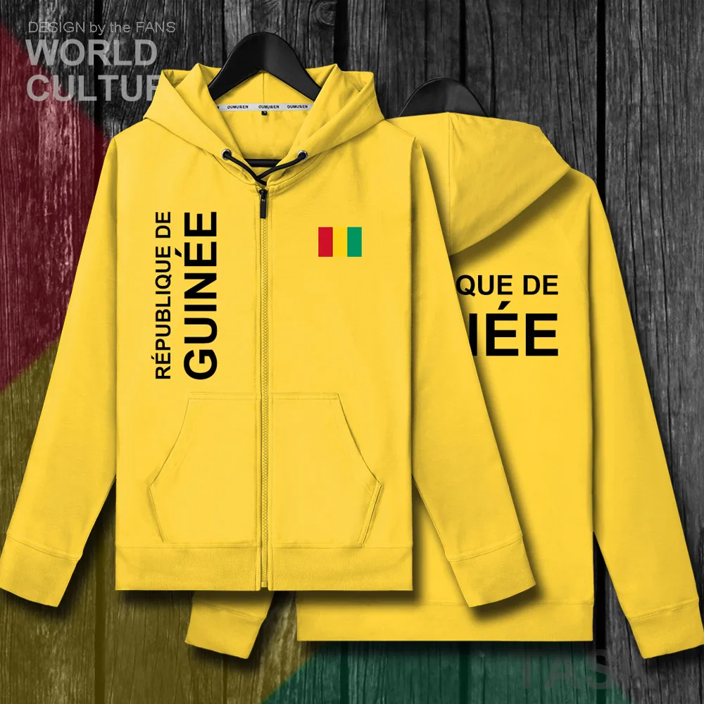 ##BUY Republic of Guinea GIN Guinean GN mens fleeces hoodies winter cardigan jerseys men jacket and coat tracksuit clothes sweatshirt