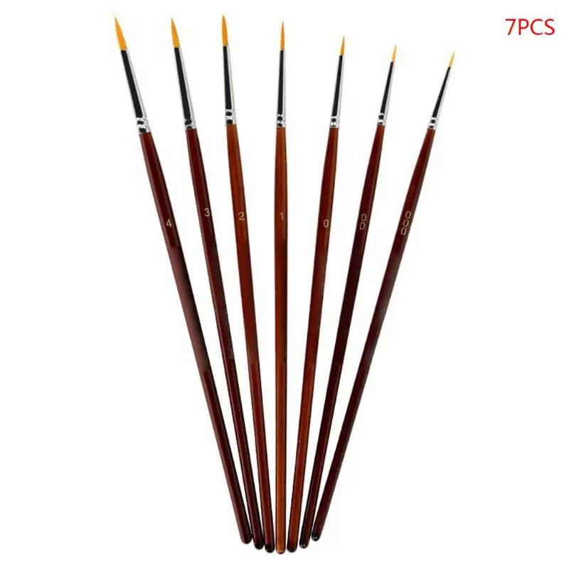 

Nylon Oil Painting Delineating Stroke Pen Practice With Complementary Color Gouache Brush Trumpet L29K