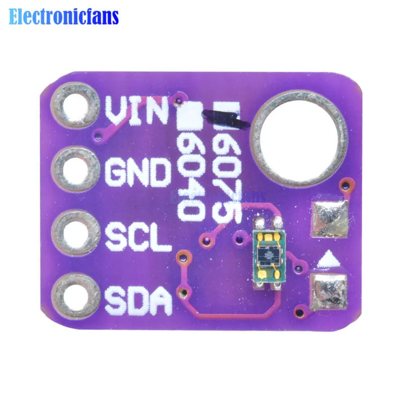 GY-VEML6075 исходя из VEML6075 UVA ультрафиолетовые лампы Сенсор модуль I2C Интерфейс 3,3 V доска CMOS Чип