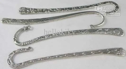 

36 pcs Mixed Tibetan Silver Color Crafted Bookmark FC1676-9