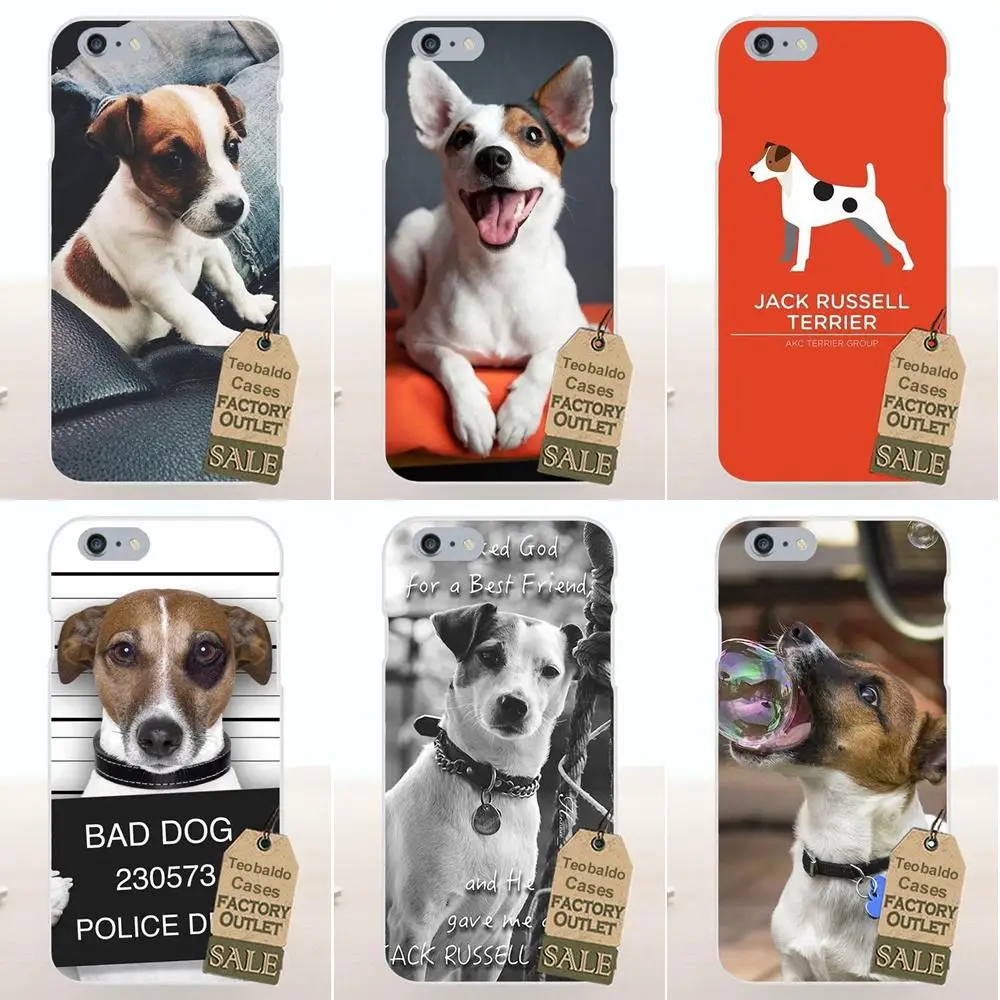 

Love Pretty Jack Russell Dog Puppy For Huawei G7 G8 Honor 5A 5C 5X 6 6X 7 8 V8 Mate 8 9 P7 P8 P9 P10 Lite Plus TPU Mobile Case