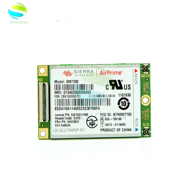 Разблокированный беспроводной модуль Sierra AirPrime EM7700 4G LTE HSPA + 3G встроенный AT&ampT