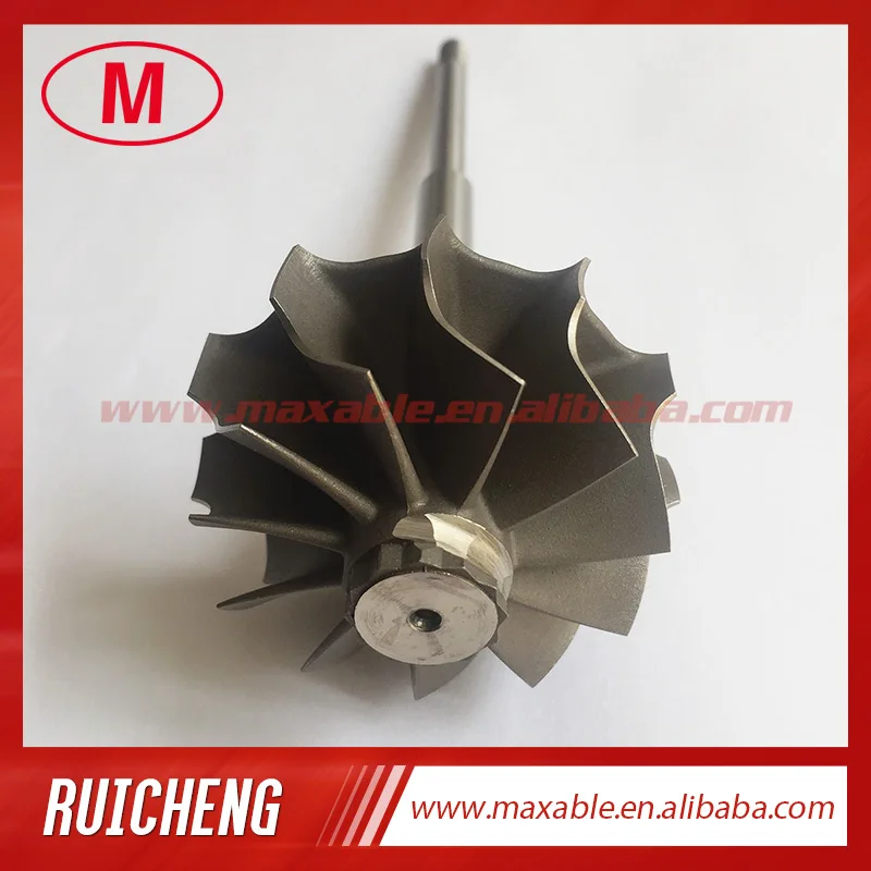 RHF55V 8980277725 8980277730 11 лопасти турбо колесо турбины& shaft/турбоколесо для НРР NPR ЯКР 75L 2006-G* M* C различными 3500 4500