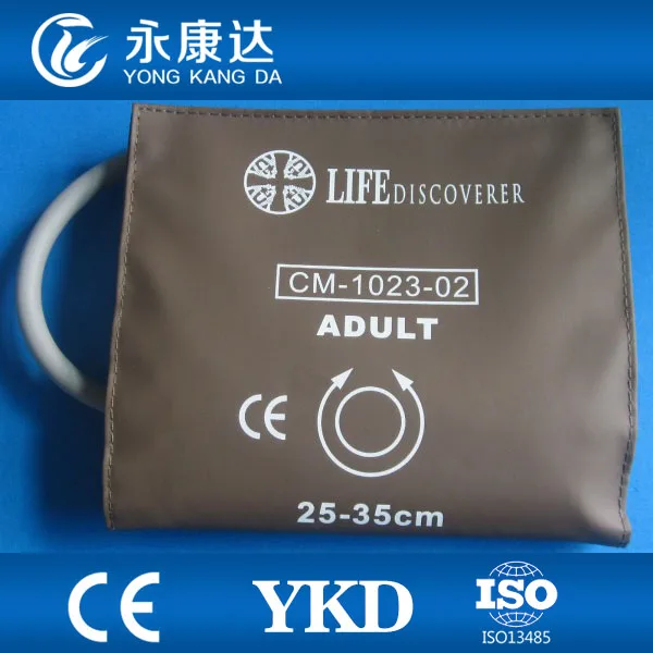 

5pcs/lot YKD Reusable Non-Invasive Blood Pressure adult cuff with bladder,latex-free
