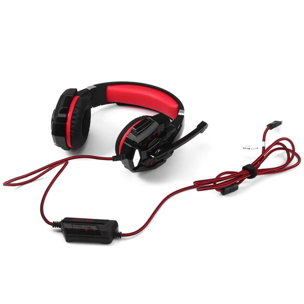 KOTION каждый G9000 Игровые наушники 7 1 Surround USB вибрации игровой гарнитуры оголовье