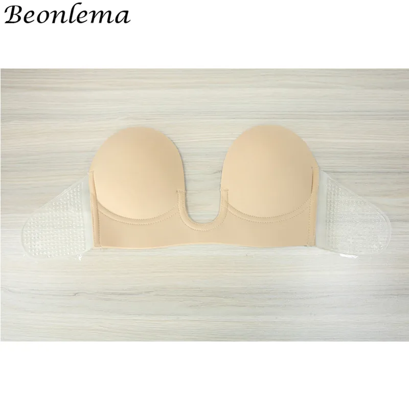 Adhesive Nipple Cover Bra Wireless Bralette Breast Sticky Silicone