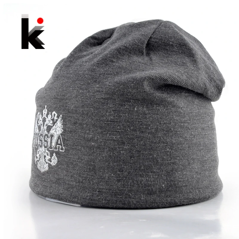 

New Autumn Winter Mens Russia Designer Skullies&Beanies Casual Hat Plus Velvet Boy Cap Bonnet Hats For Men Beanie Stocking Caps