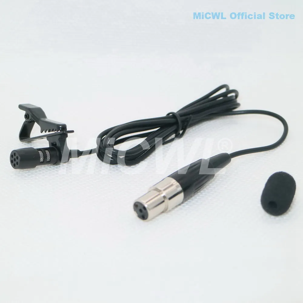 Beta58 петличный зажим для галстука отворотом микрофонная капсула для Sennheiser Shure AKG высокое качество звука с микрофоном - Цвет: For Shure 4Pin