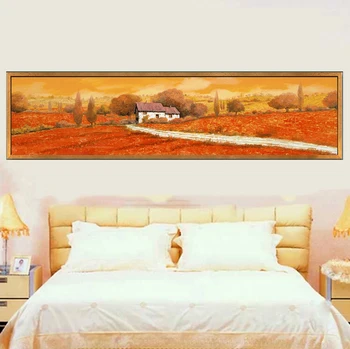 

Diamond embroidery Dream house 35*120 Diamond Mosaic Diy Diamond painting square drill rhinestone pasted full crafts Needlework