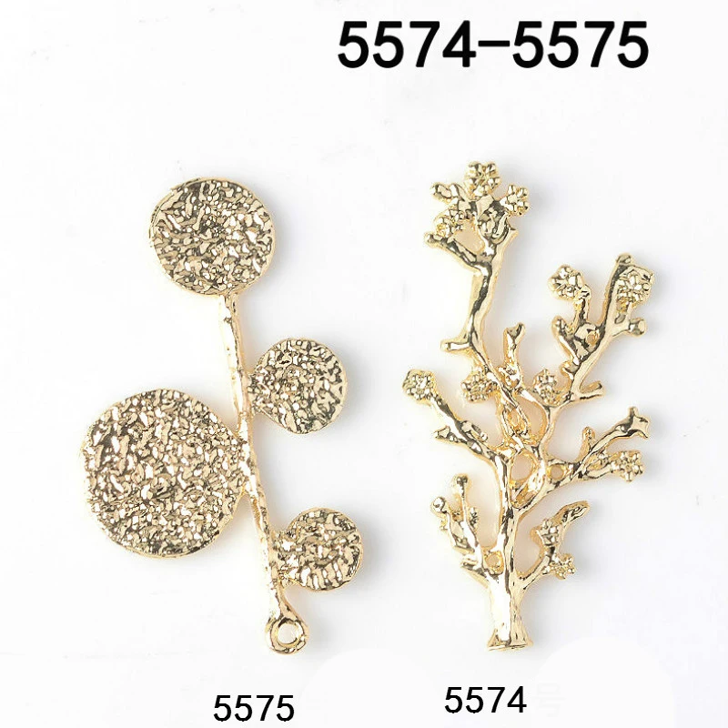 

20pcs/lot Bridal tiara diy twig leaves accessories earrings components bracelet accessories perni per orecchini fai da te