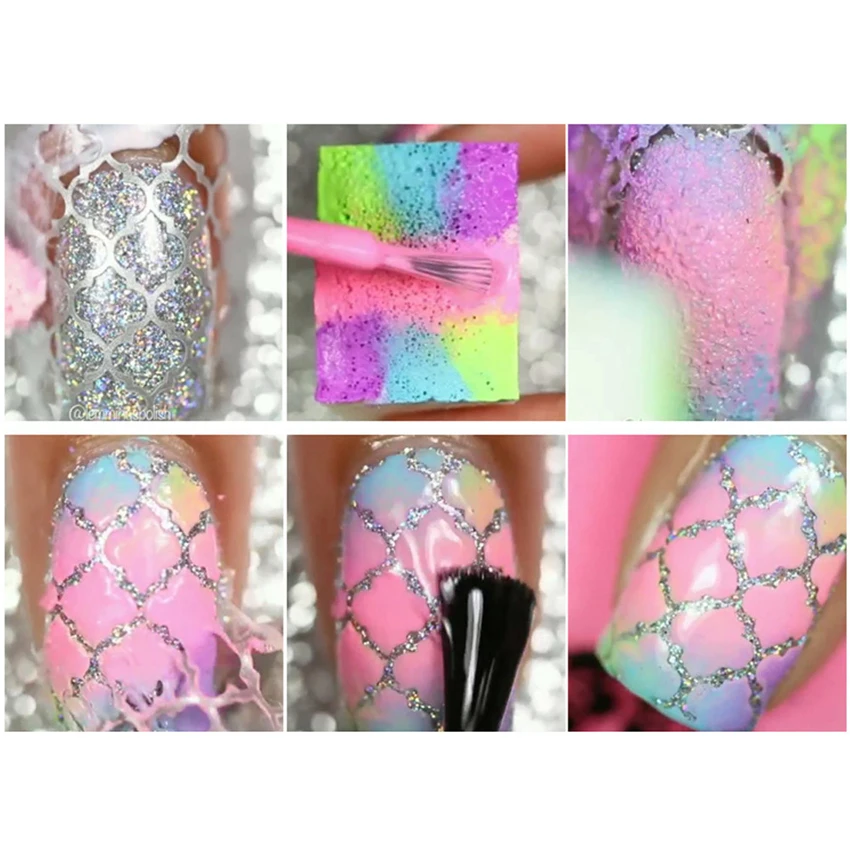 

Stickers nail art Fashion Nail Art Stickers DIY Tips Decoration Water Transfer Manicure nail foil wrap adesivi unghie 0108