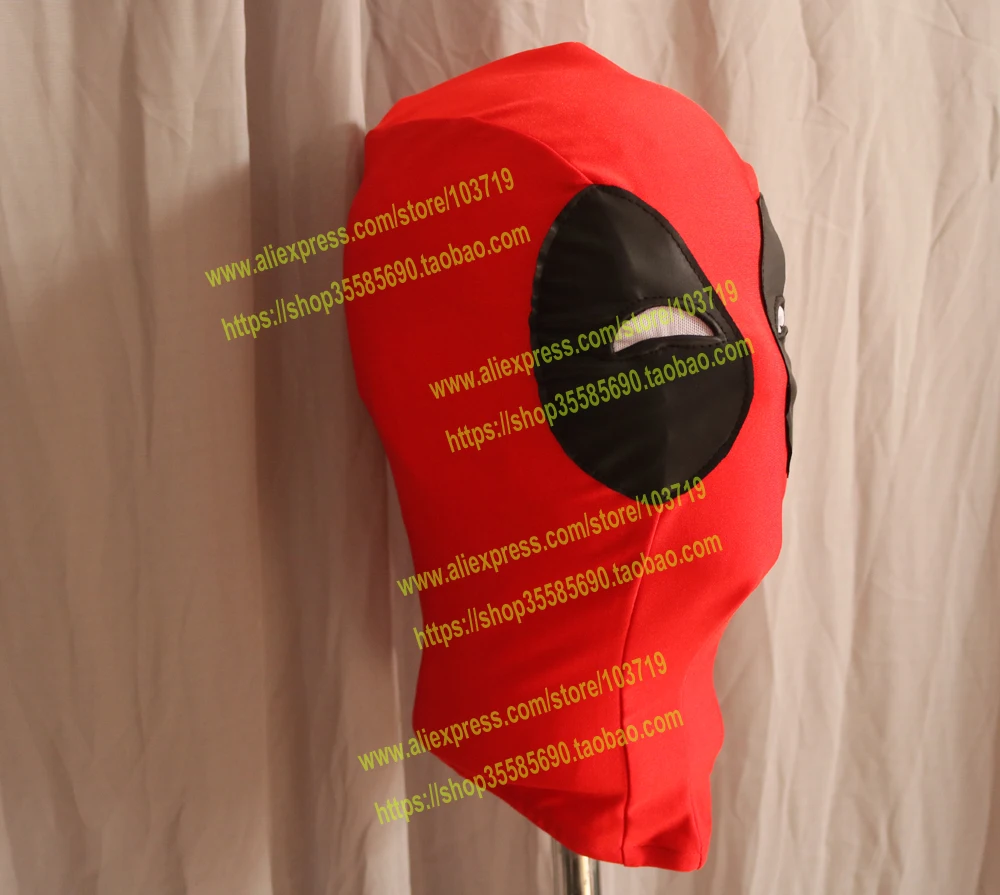 

Hero Catcher Spandex Deadpool Cosplay Mask Face Mask Super Hero Spandex Mask