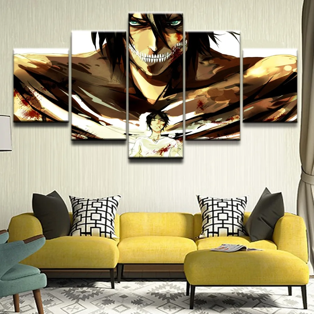 eren yeager painting