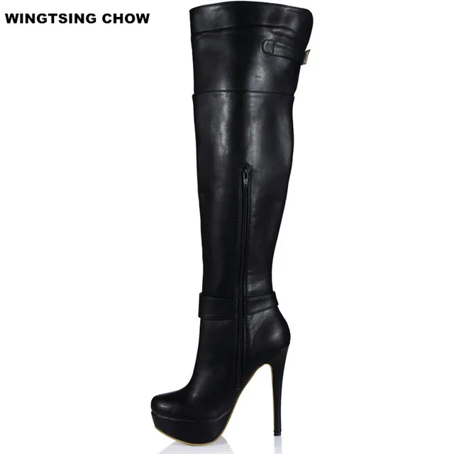 Marque Bottes Nouvelle Talons Automne Femmes Botte Sexy À Hauts zqzr0xHfw