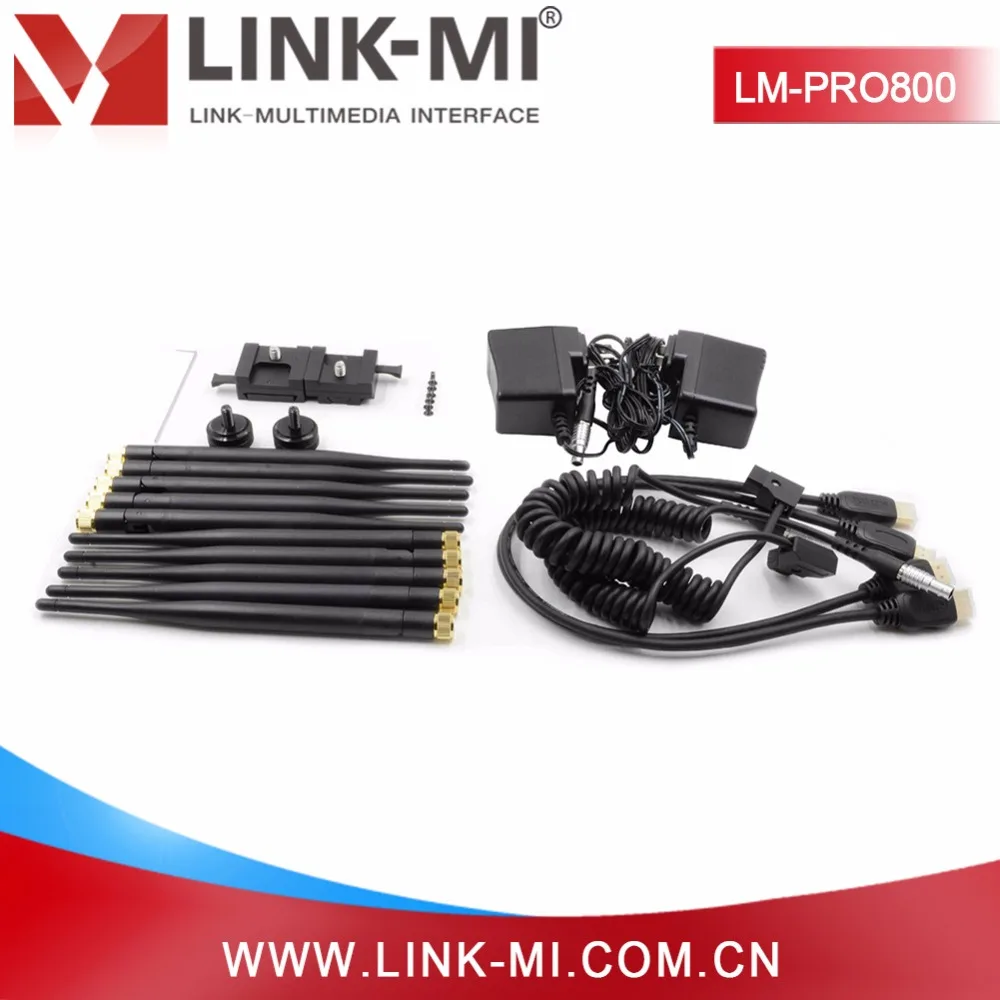 LINK-MI LM-PRO800 длинный диапазон 800 м/2625ft 5,8 ГГц WHDI палка HDMI SDI Беспроводная HD передача видео