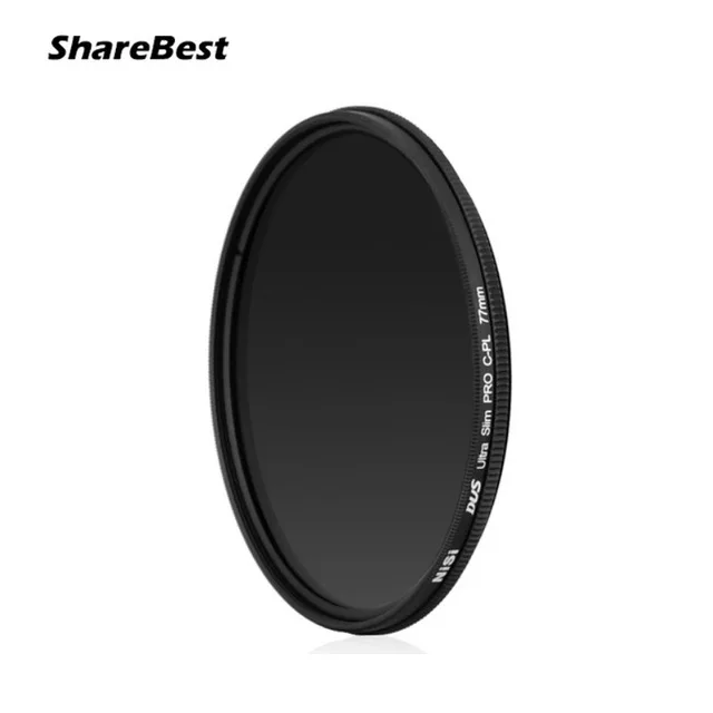 NiSi 77mm Slim Circular Polarizer Polarising CPL Filter for NiKon D750
