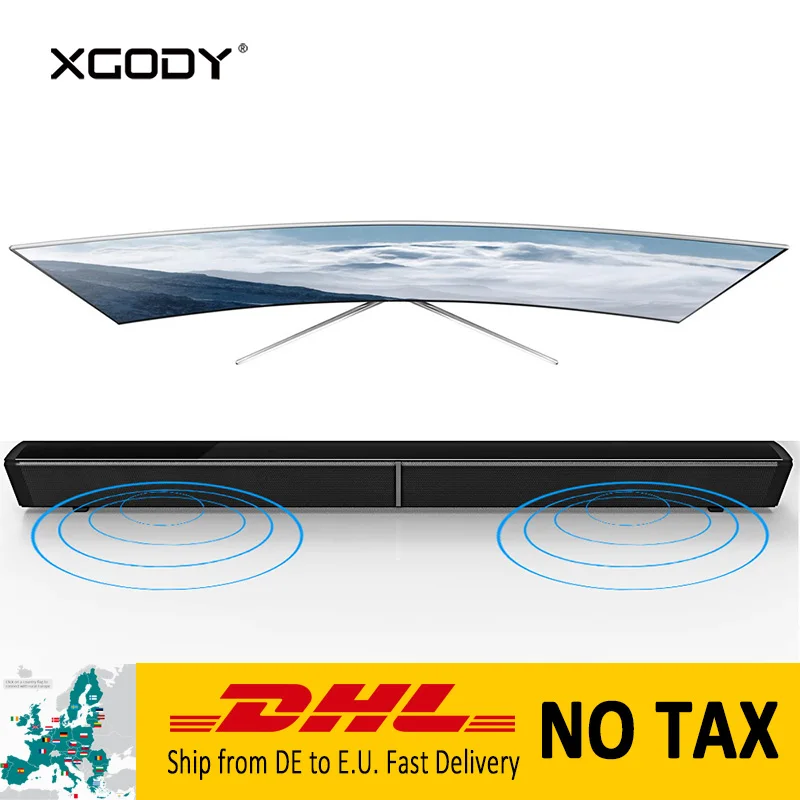 XGODY S-LP09 Powerful Home Theater Soundbar for TV Subwoofer Bluetooth Wireless Speaker Coaxial Aux-In Optical TF Card 4 Speaker XGODY S-LP09 Powerful Home Theater Soundbar for TV Subwoofer Bluetooth Wireless Speaker Coaxial Aux-In Optical TF Card 4 Speaker
