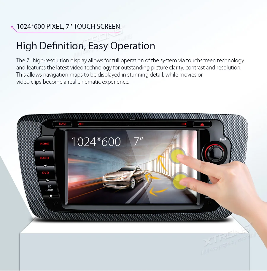 Cheap 7" Android 8.1 Radio GPS WIFI Car DVD Player for Seat Ibiza MK4 6J SportCoupe Ecomotive Cupra 2009 2010 2011 2012 2013 8