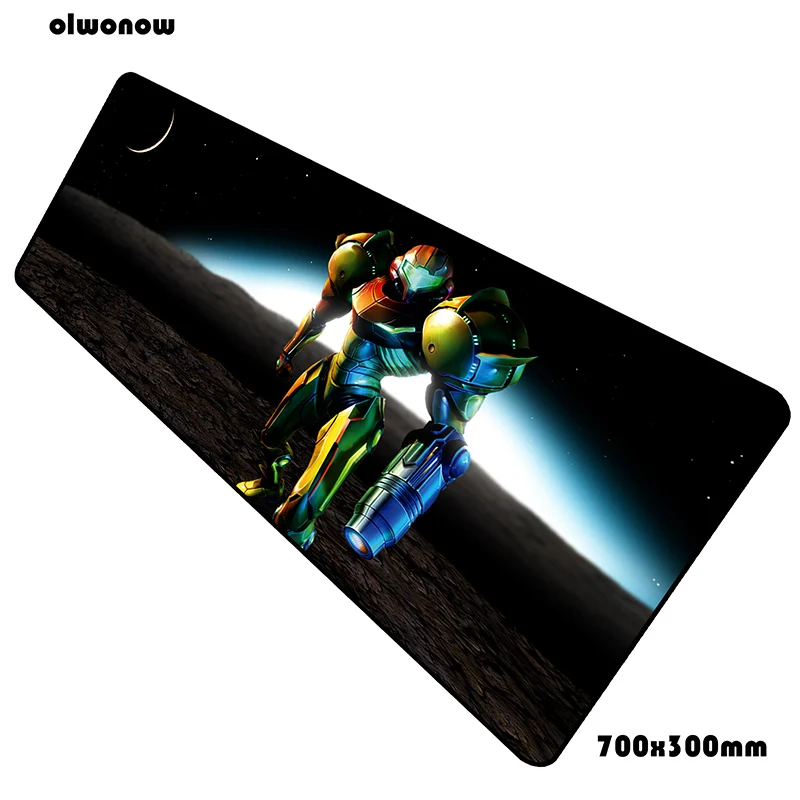 Metroid коврик для мыши 700x300x3 мм Подарок Компьютерный коврик для мыши геймер геймпад Персональный Игровой Коврик для мыши Настольный коврик офисная мышь