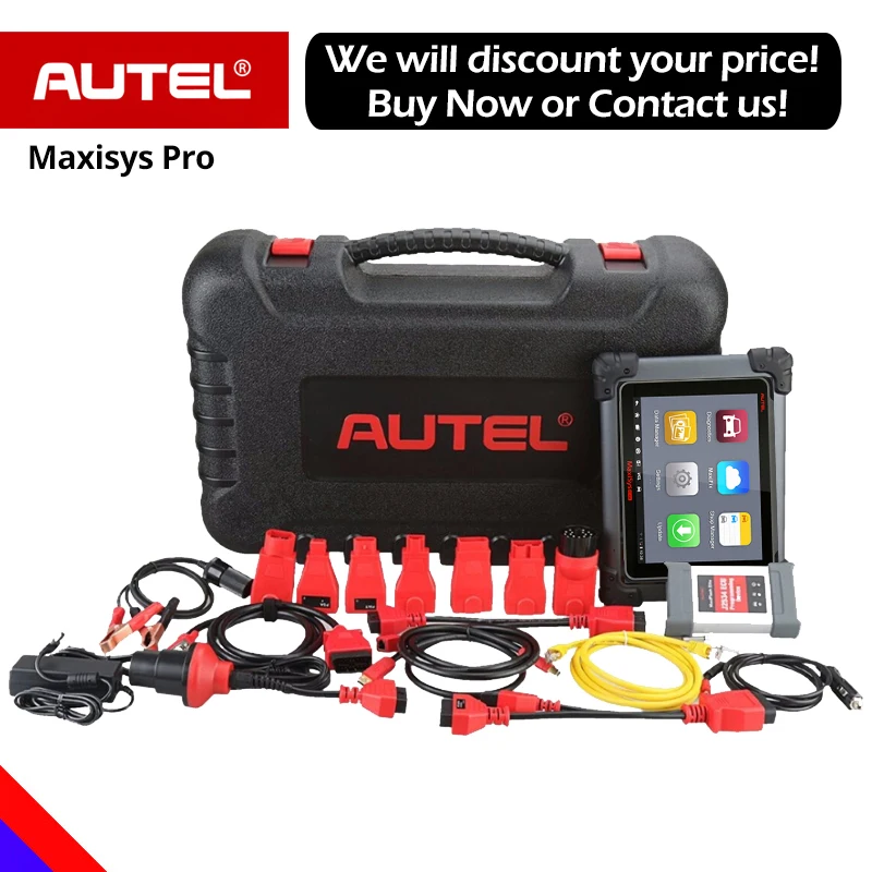

Autel Maxisys Pro MS908P Automotive Diagnostic Scanner With ECU Coding and J2534 programming (Same function as Maxisys Elite)