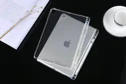 Listnyou кристально-прозрачный мягкой ТПУ с пенал для ручек для iPad Pro 10,5 новый iPad 2017 10,5 дюйма