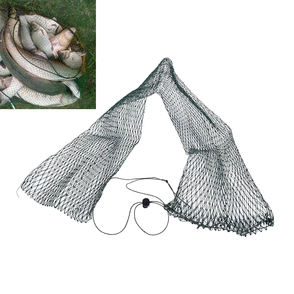 

1pc nylon foldable fishing nets fish pot trap filet de peche rete pesca fish drying fishing net creels