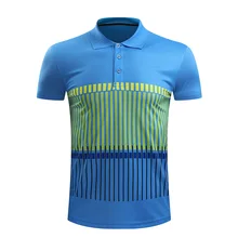 Новые быстросохнущие футболки для бадминтона для мужчин/женщин, Спортивная рубашка для настольного тенниса, теннисные майки, футболка pingpong 213