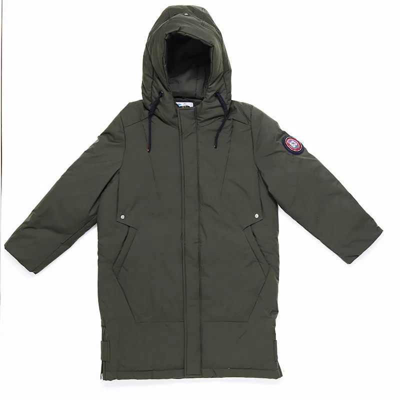 Bilemi/ветронепроницаемая пуховая водонепроницаемая куртка; распродажа; зимние детские весенние куртки - Цвет: olive