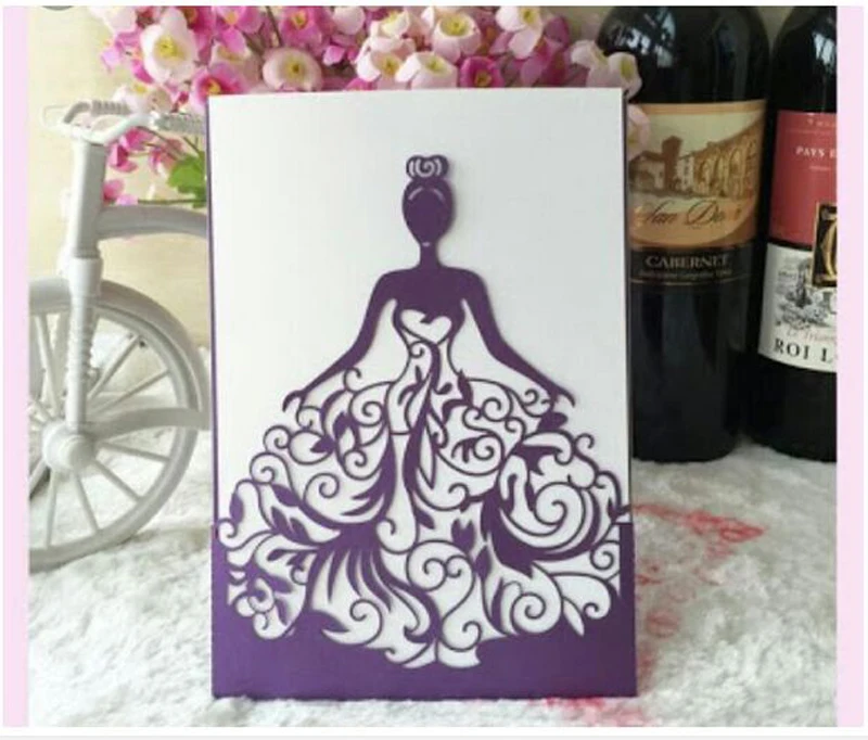 

Wedding Bride Dress Metal Cutting Dies Stencil For DIY Scrapbooking Paper Card Decorative Craft Dies Embossing Die Cuts New 2019