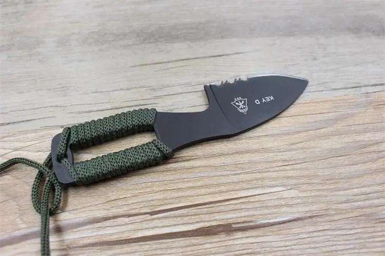 Нож karambit для шеи многофункциональный мини нож самообороны походов боевых