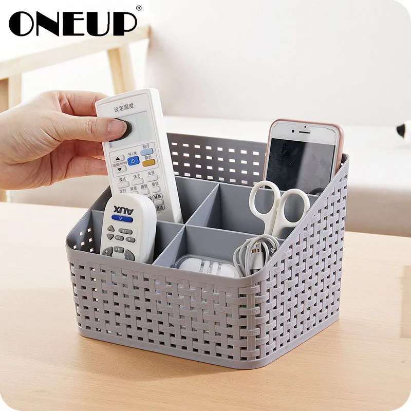 

ONEUP Plastic Makeup Organizer Storage Box Control Holder Small Objects Desk Office Organizer Skin Care Plastic Storage Drawer