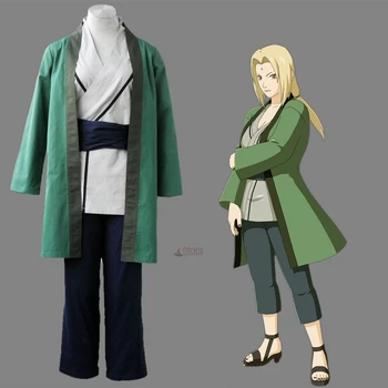 

Athemis Anime Tsunade Naruto Cosplay costume and cosplay clothes custom made