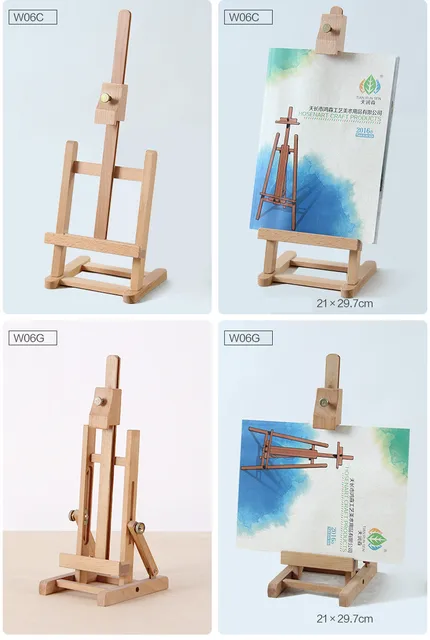 Mini Wooden Easel Caballete De Pintura Kids Artist Oil Painting Easel Stand  Mini Drawing Table Painting Stand Easel Art Supplies - AliExpress