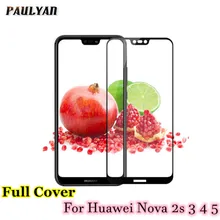 Защитное стекло для huawei nova 3 5i полное покрытие протектор экрана