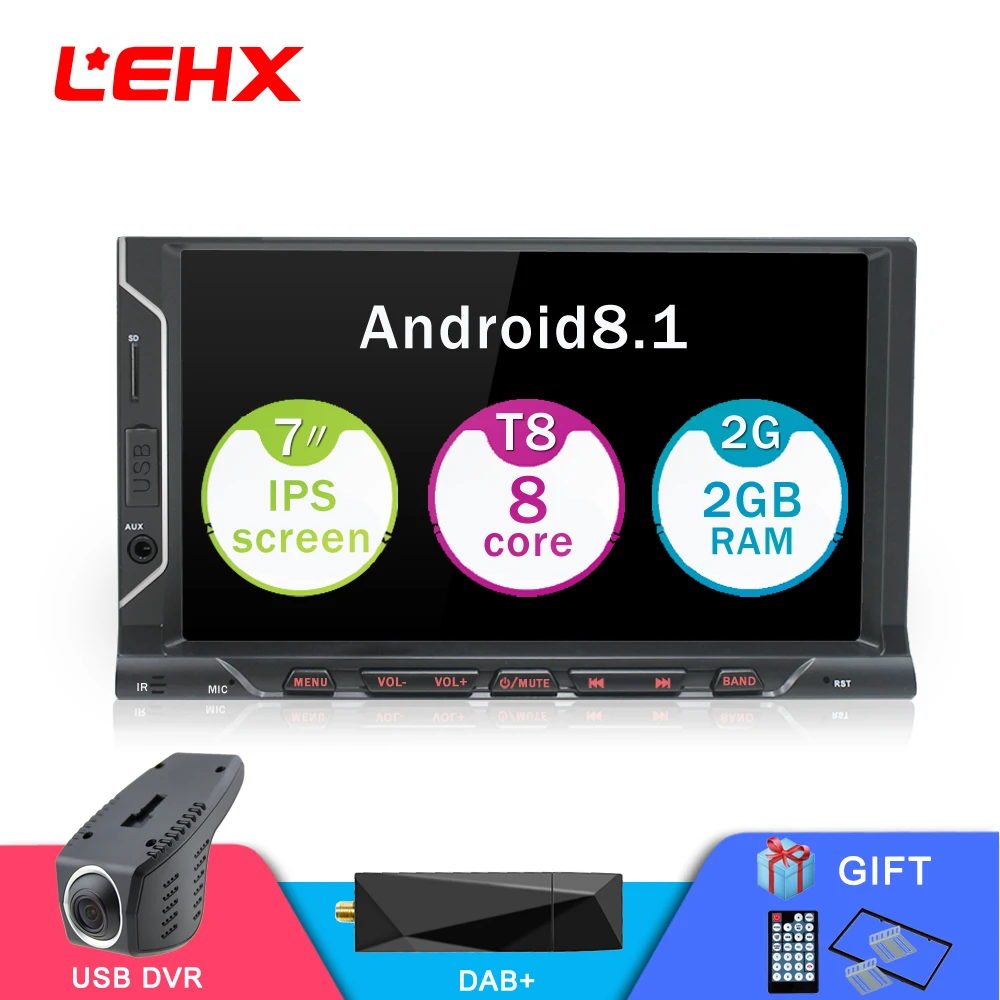 Top LEHX IPS Car Android8.1 Universal 2din Car DVD Octa Core 4G 32G DSP Double DIN Car Radio Autoradio For Nissna Toyota 0 Top LEHX IPS Car Android8.1 Universal 2din Car DVD Octa Core 4G 32G DSP Double DIN Car Radio Autoradio For Nissna Toyota 0