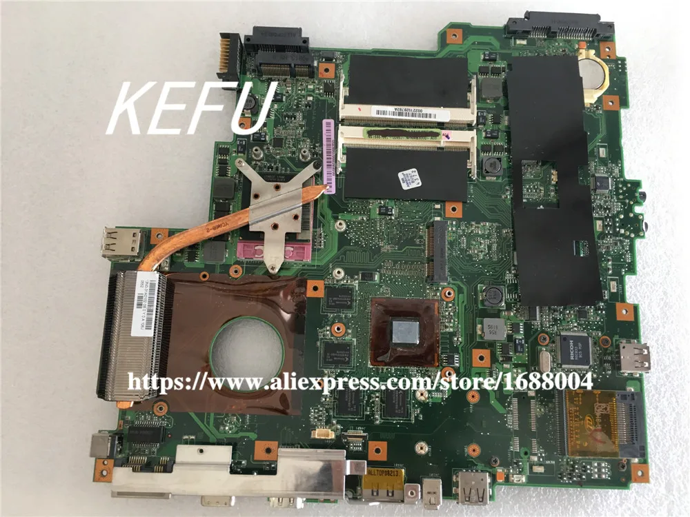 Материнская плата KEFU M51VA + T7500 CPU радиатор для Asus M51T M51TR M51TA модель 8 * Graphics 100%