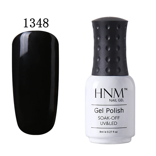 HNM 8 мл замачиваемый УФ-гель для ногтей 58 цветов Гель-лак Гибридный Полупостоянный Гель-лак Esmalte Гель-лак чернила - Цвет: 1348