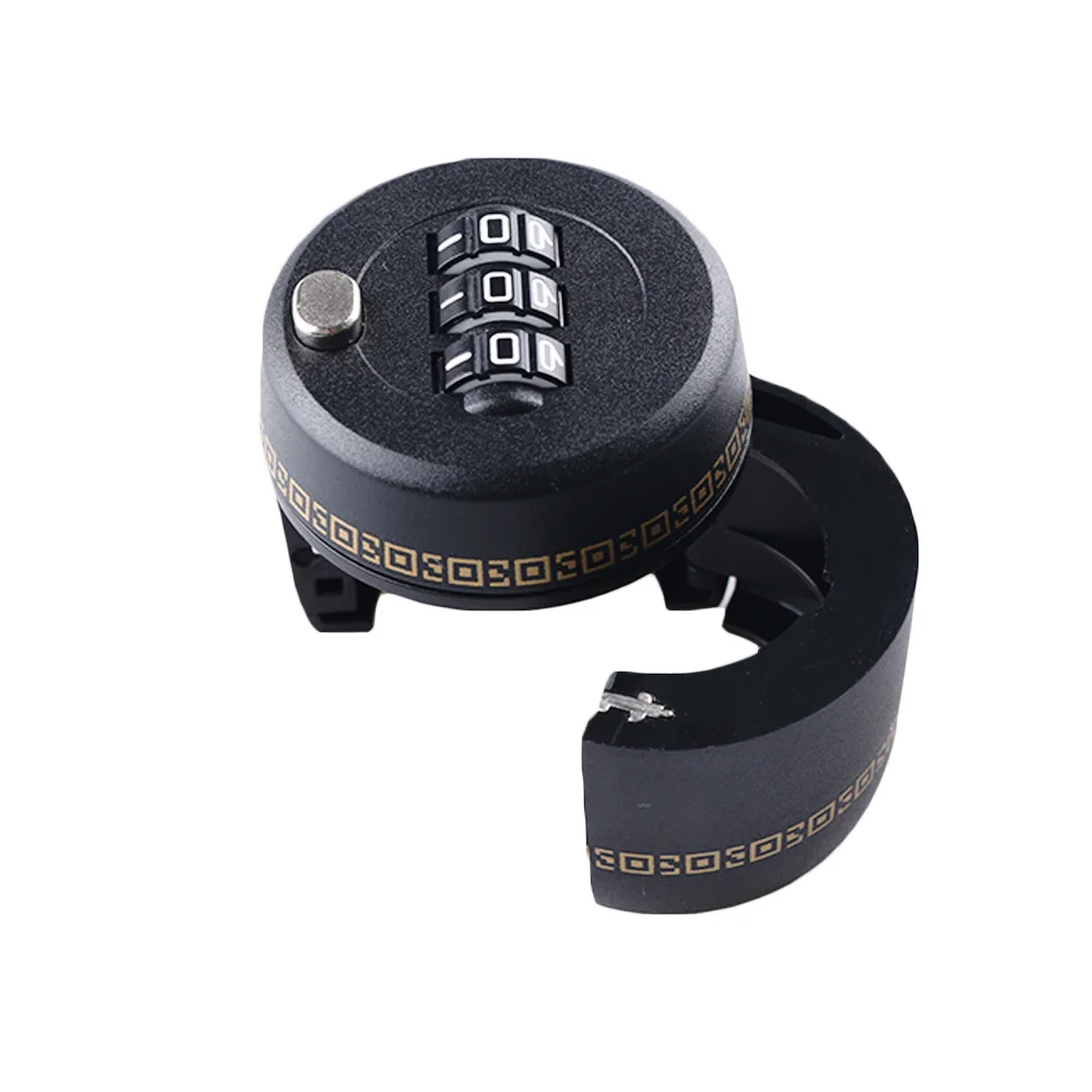 1PC Plastic Bottle Password Lock Combination Lock Wine Stopper Vacuum