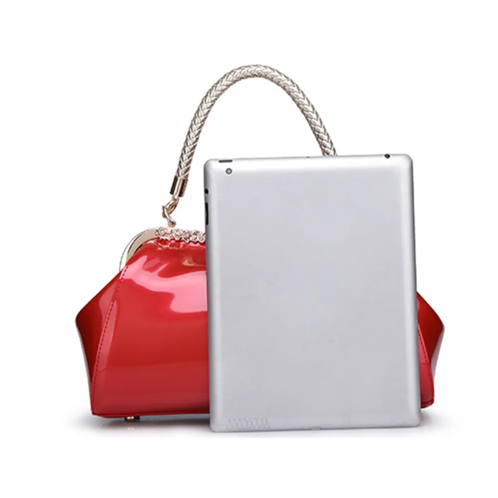 الفاخرة المرأة براءات جاكيت جلدي-حقائب بيد الأزياء Japanned حقائب عارضة حقائب كتف متنقلة حزب سفر الأنثوية bolso