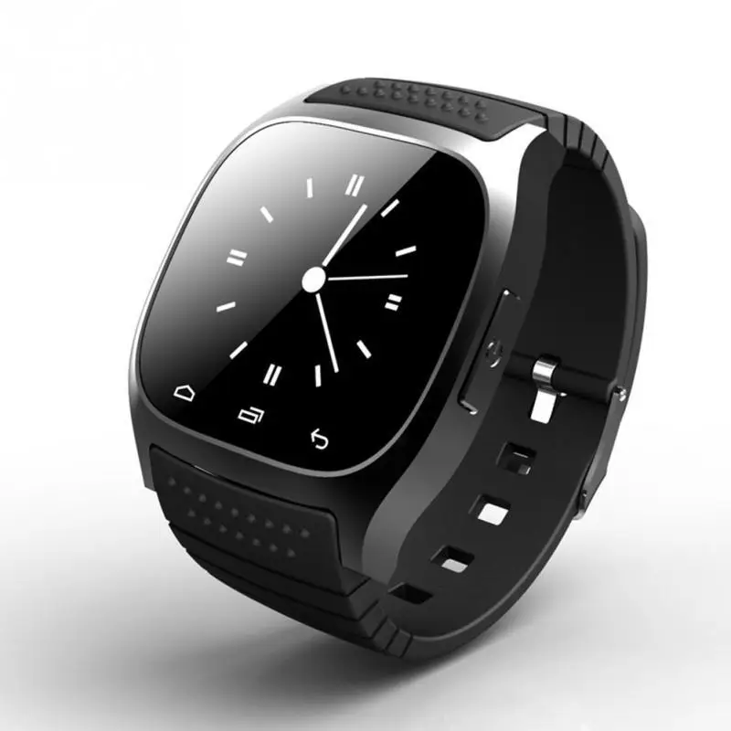 M26 Bluetooth SMS Reminding Digital font b Smartwatch b font Wristwatch montre connecter for Android Samsung